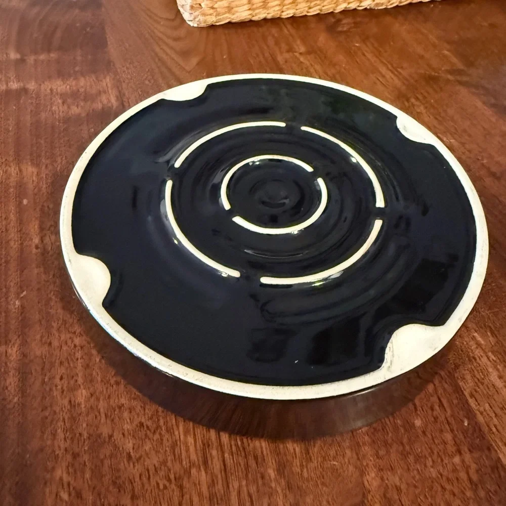 Black Slow Feeder Dog Bowl